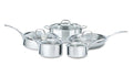 10 Piece Tri-Ply Stainless Steel Cookware Set G9263