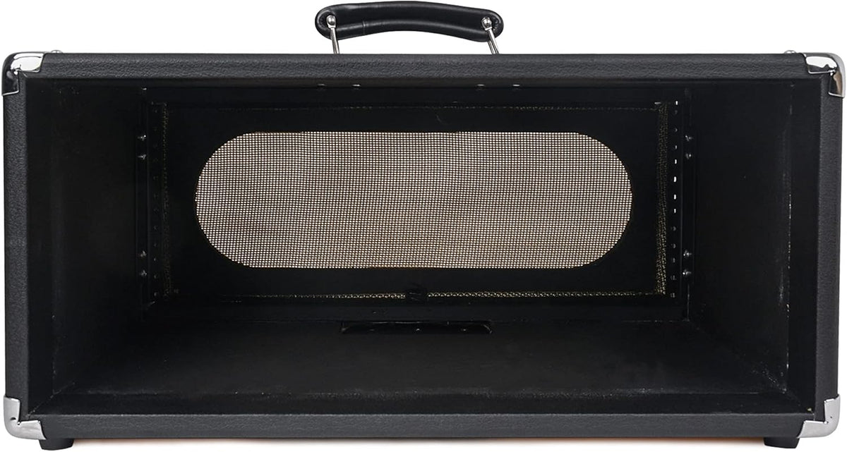 Vintage 4U Amp Rack Case with Rubber Feet, Black M638