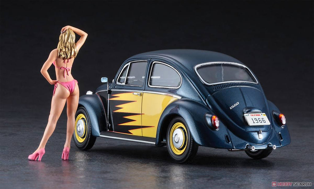 1/24 Scale Volkswagen Beetle Kit with Figure G82040