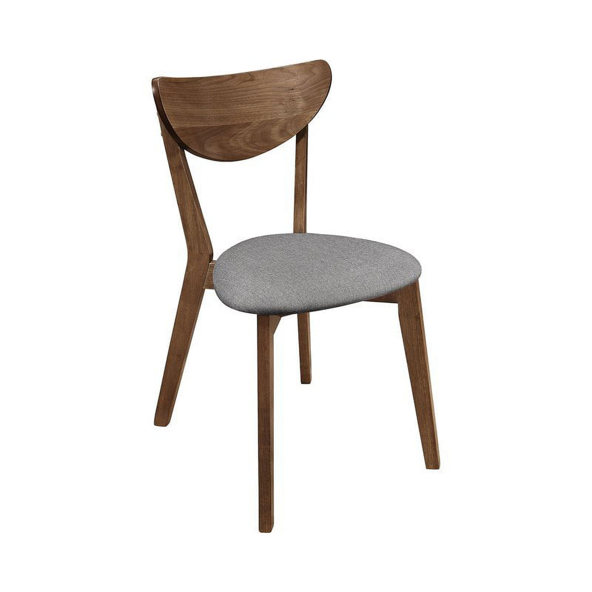 Natural Walnut and Grey Dining Room Set U598200