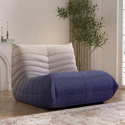 Beige 3 Seater Bean Bag Chair Sofa B391