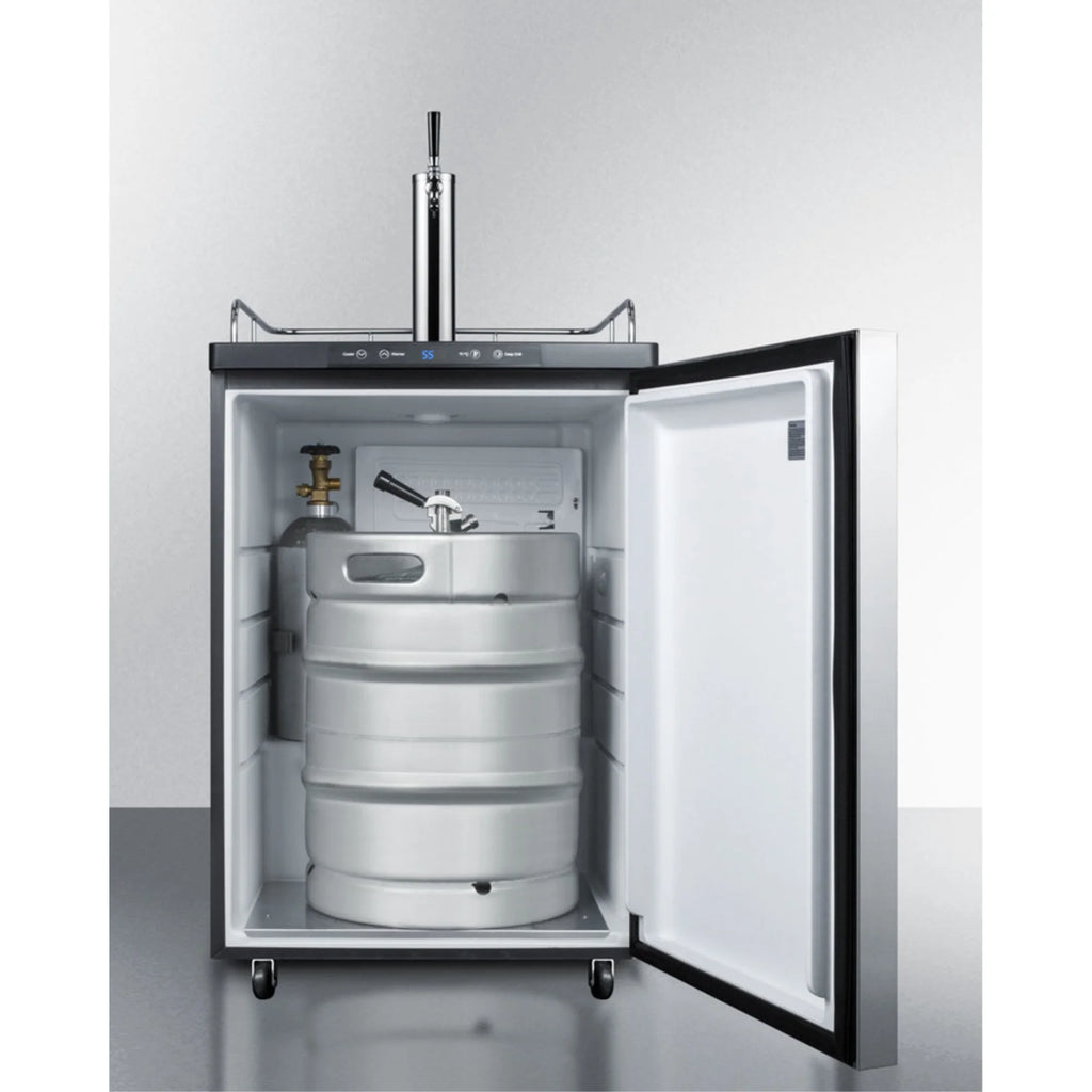 Built-in Beer Dispenser with Digital Thermostat and Stainless Steel Door M3753