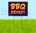BBQ Brisket Yard Sign with Metal Step Stake M41048