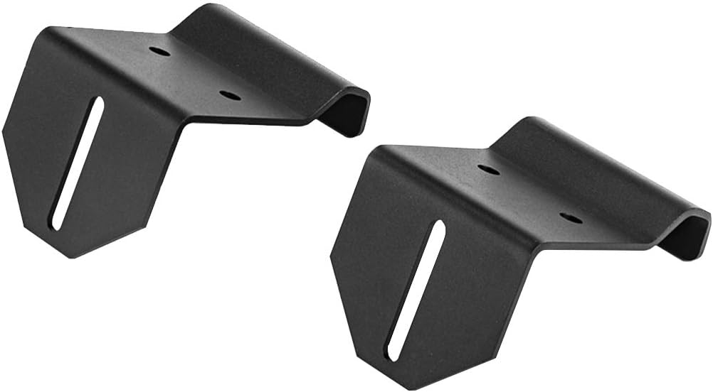 Black Mounting Bracket for Led Light Bar Pack of 2 Q396