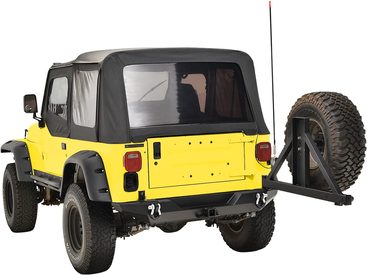 Front and Rear Bumper with Tire Carrier H418022