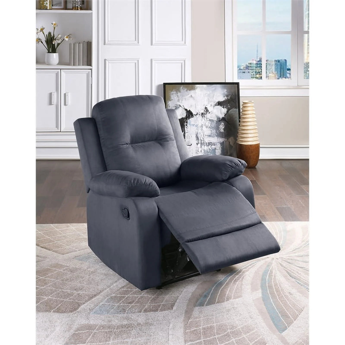 Microfiber Manual Recliner G256