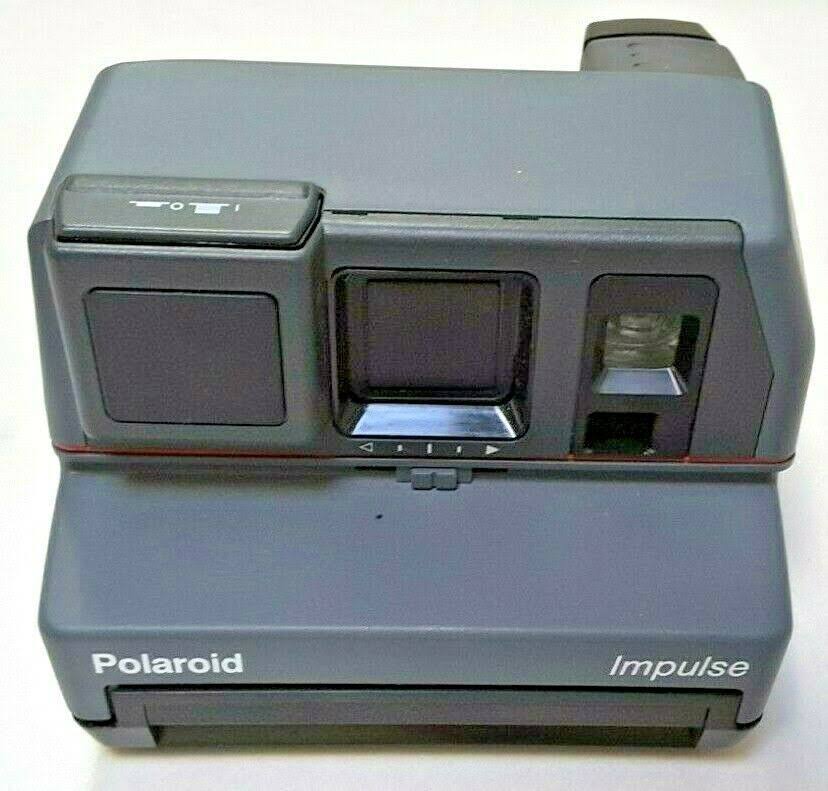 Polaroid Impulse Instant Camera with Box Tested Working Takes 600 Film S247