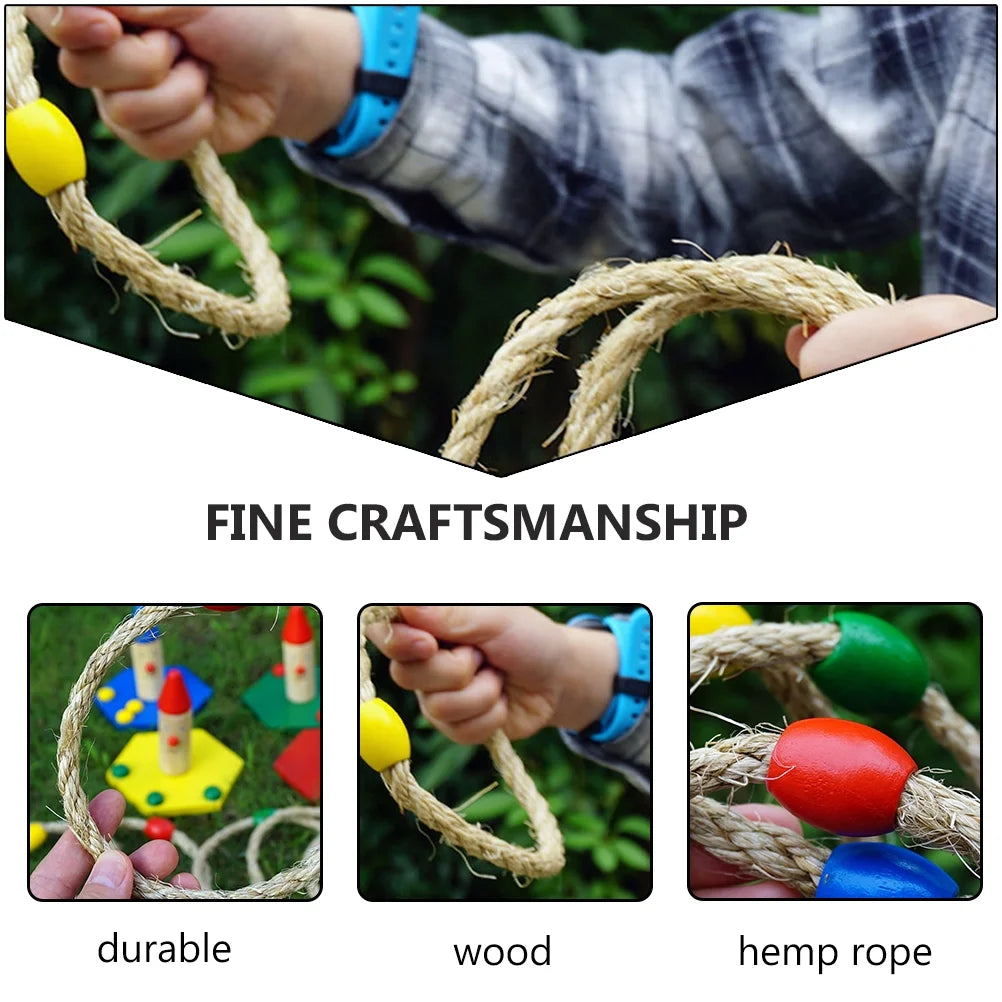 10 PCS Throwing Ring Toys X709