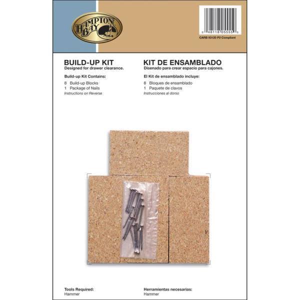 8 ft. White Laminate Countertop Kit with Left Miter and Full Wrap Ogee Edge Q36102