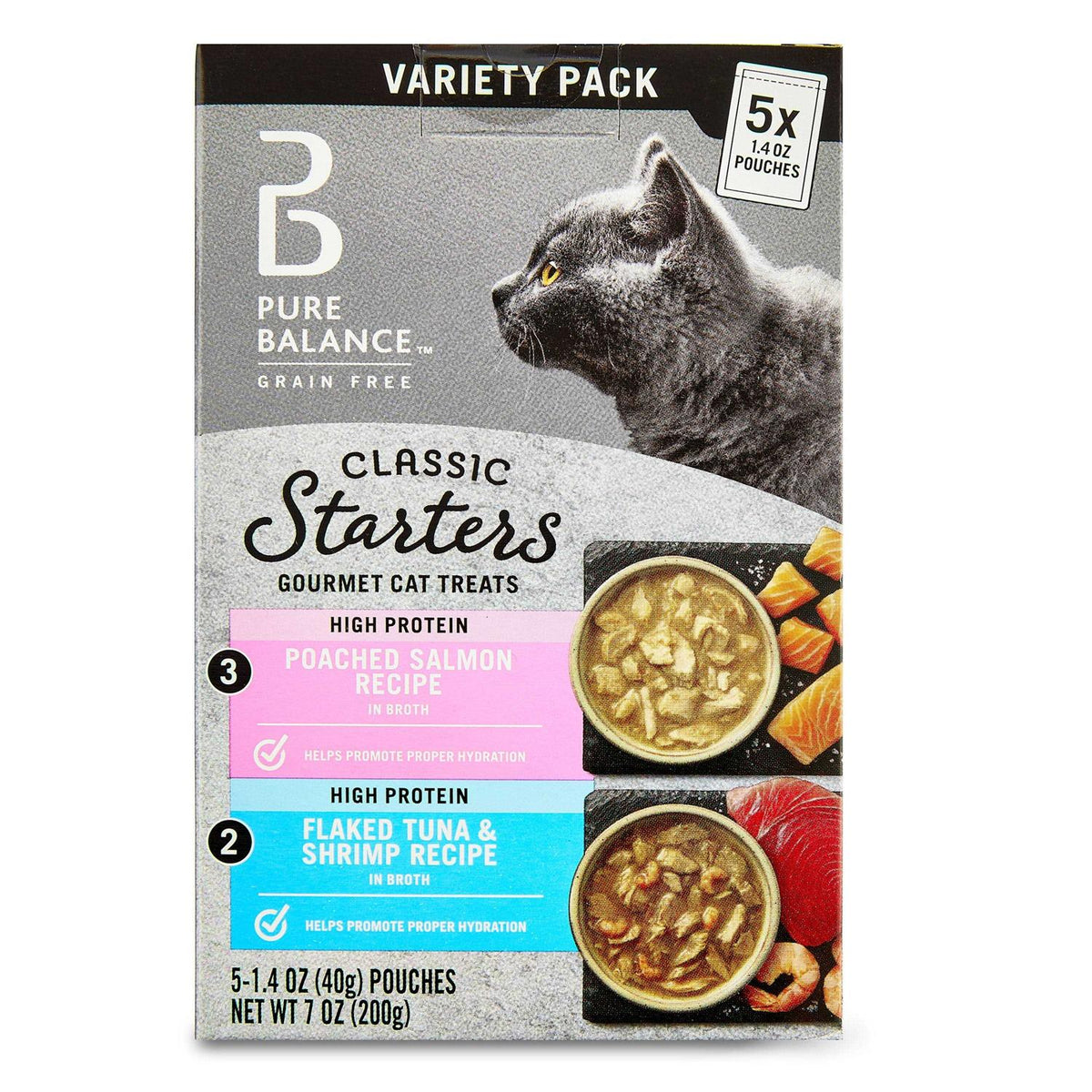 Salmon Tuna & Shrimp Recipe Cat Treats N4133