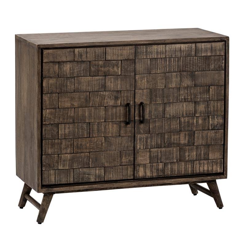 Mango Wood 2 Door Tile Cabinet R785127