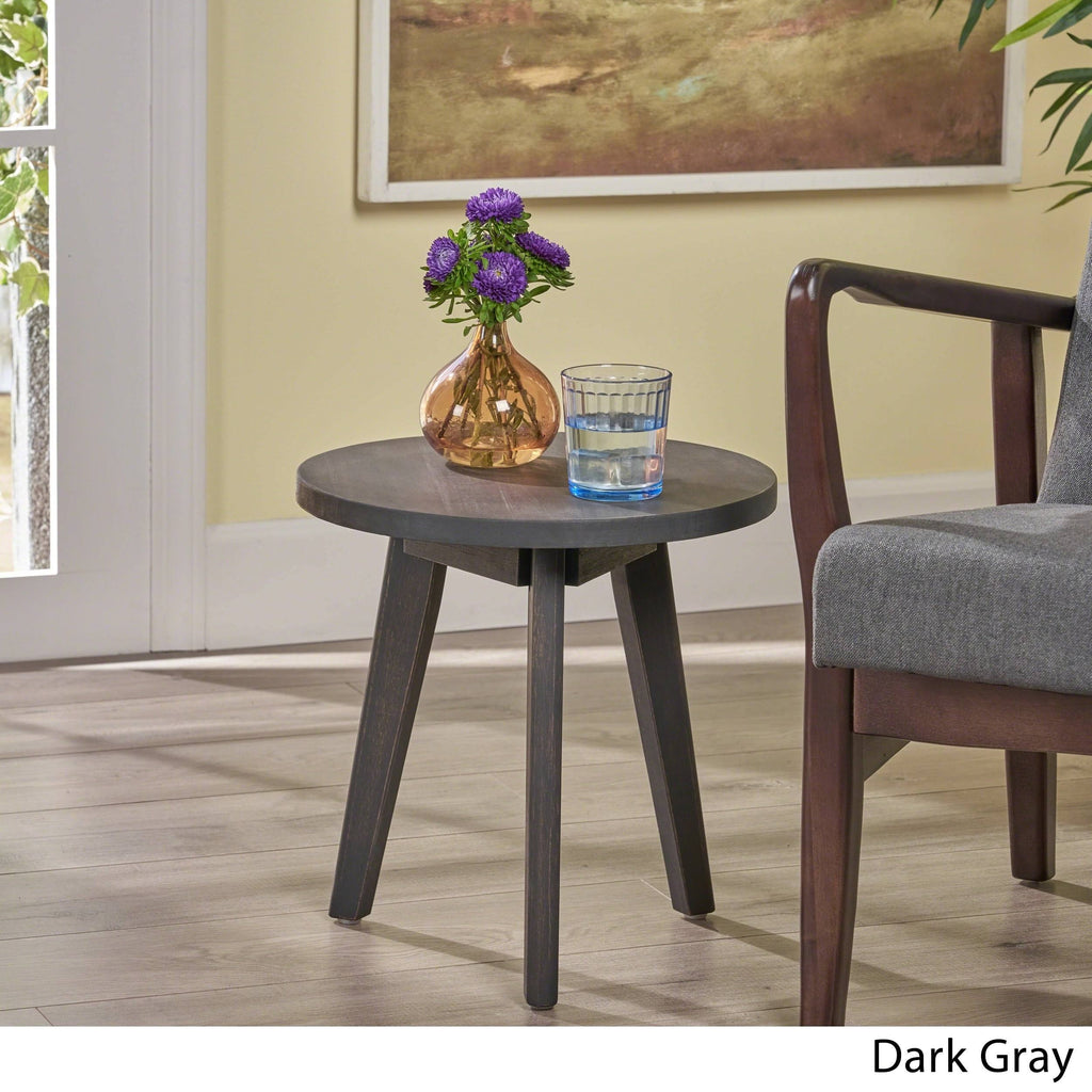 Acacia Wood Side Table K220