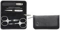 Black 5 Pieces Zipper Case R417