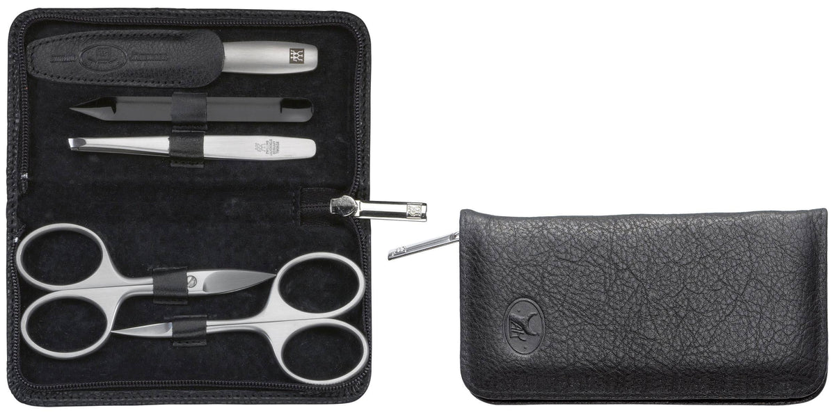 Black 5 Pieces Zipper Case R417
