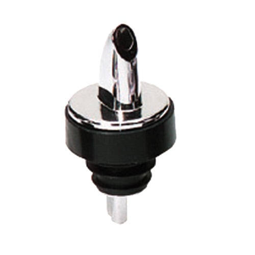 Chrome/Black Free Flow Pourer I741