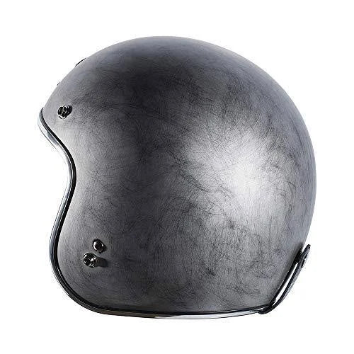 Flat Black XX-Large Open Face Helmet J851
