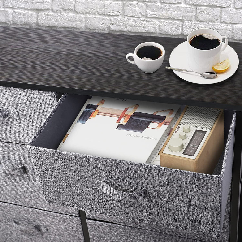 Grey 8 Drawer Dresser B695716
