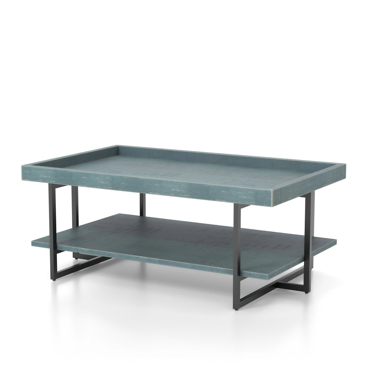 47-inch Metal 1-Shelf Coffee Table V659958