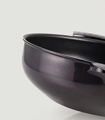 5 Layer Diamond Nonstick 13inch Wok With Lid F970