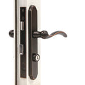 Brushed Nickel Mortise Handle Set H5747
