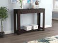 Brown 2 Drawer Console Table M723219