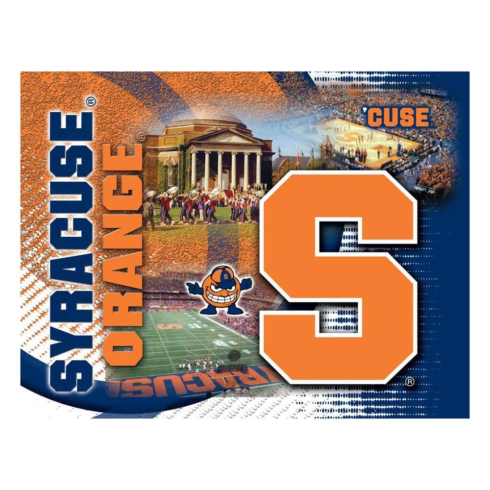 NCAA Graphic Art on Canvas Z974