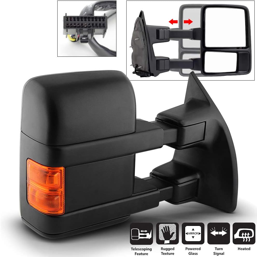 Passenger Side Power Heated Towing Mirror C337959