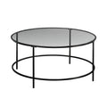 Black Round Coffee Table I501
