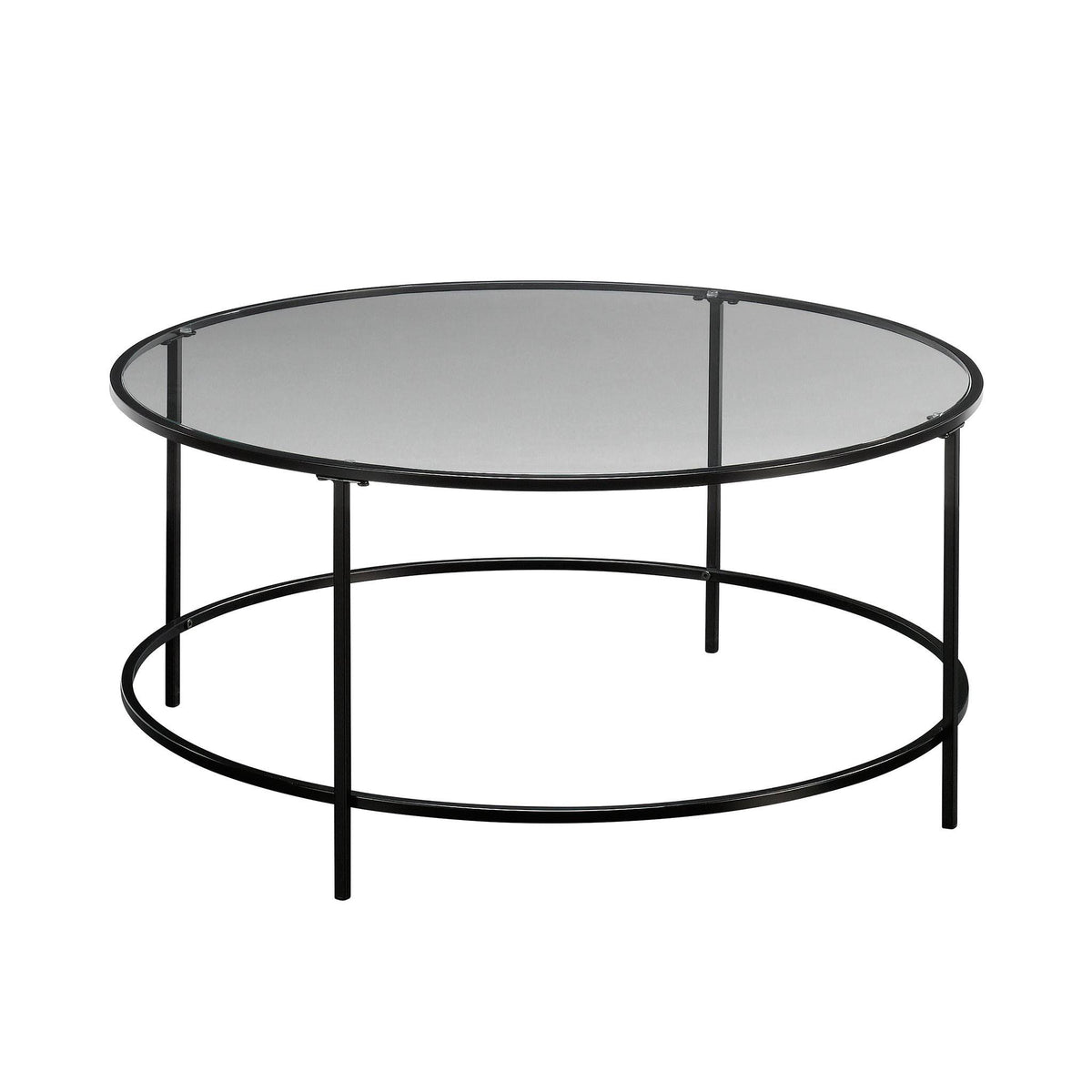 Black Round Coffee Table I501