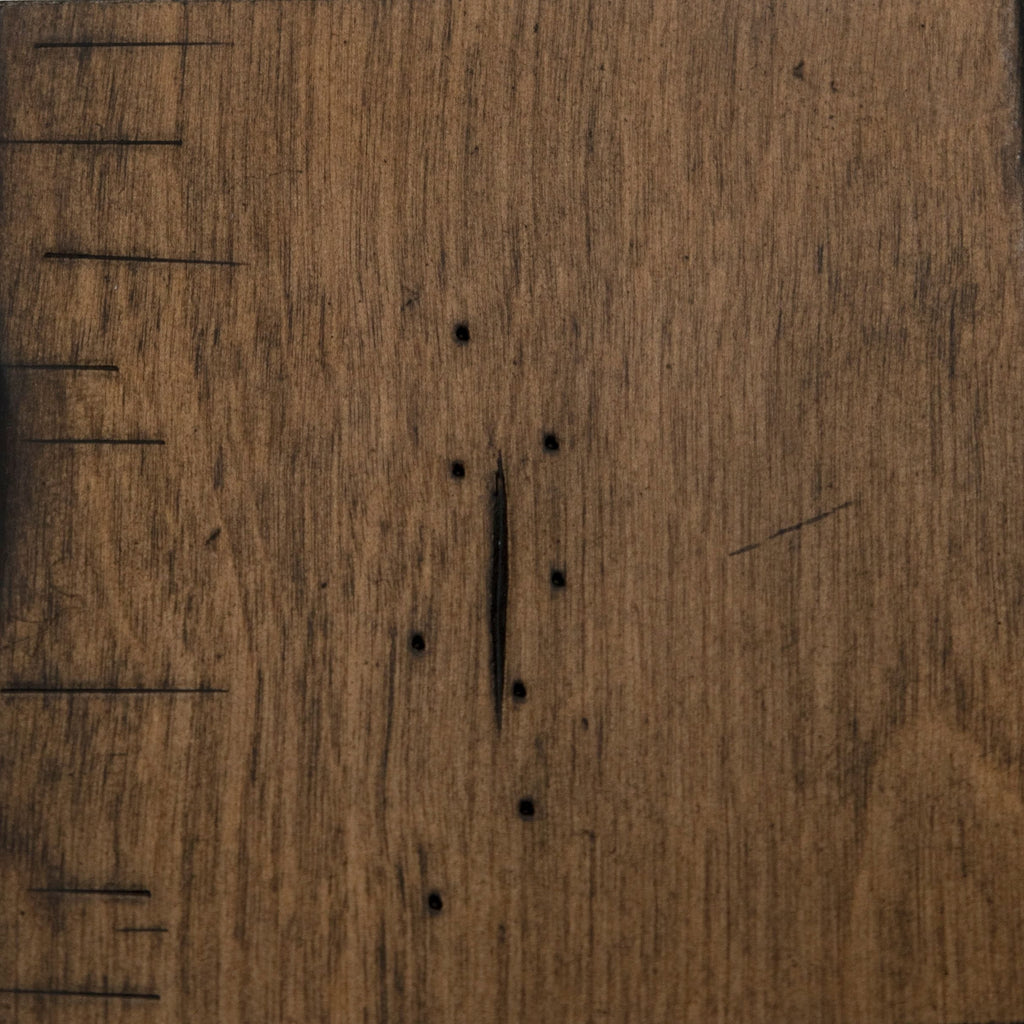 Distressed Two-tone Wood End Table with Drawer X370234