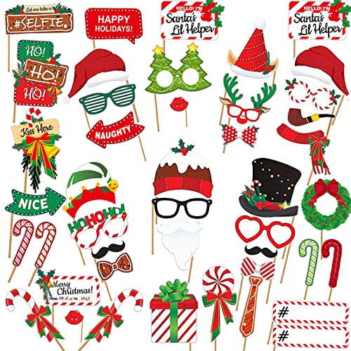 Christmas Photo Booth Props Set of 32 X683