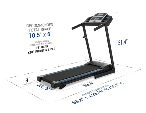 Folding Smart Treadmill S851