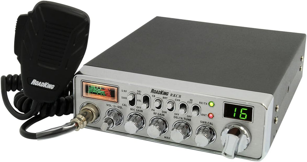 40 Channel CB Radio with Digital Display and SWR Meter F65911