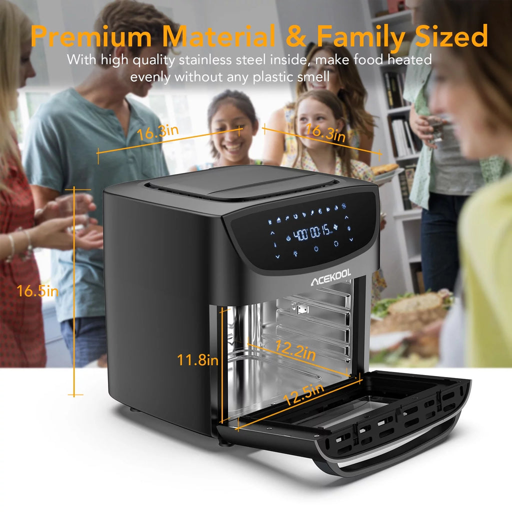 19 Qt 1800 W 10-in-1 Digital Air Fryer Oven C158