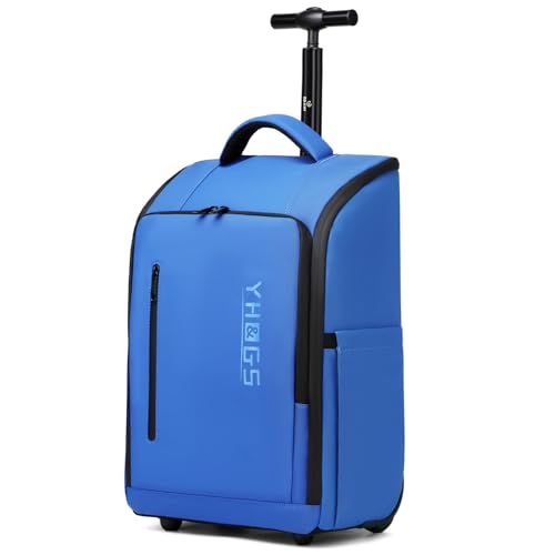 Black Rolling Backpack with Wheels and Laptop Compartment M861666