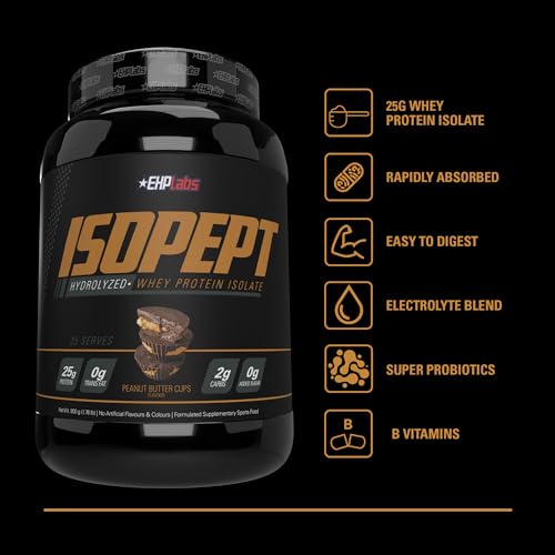 Hydrolyzed Whey Protein Powder, 100% Whey Protein Isolate & Hydrolysate, 27g Protein, 27 Serves (Strawberry Milkshake) N87712