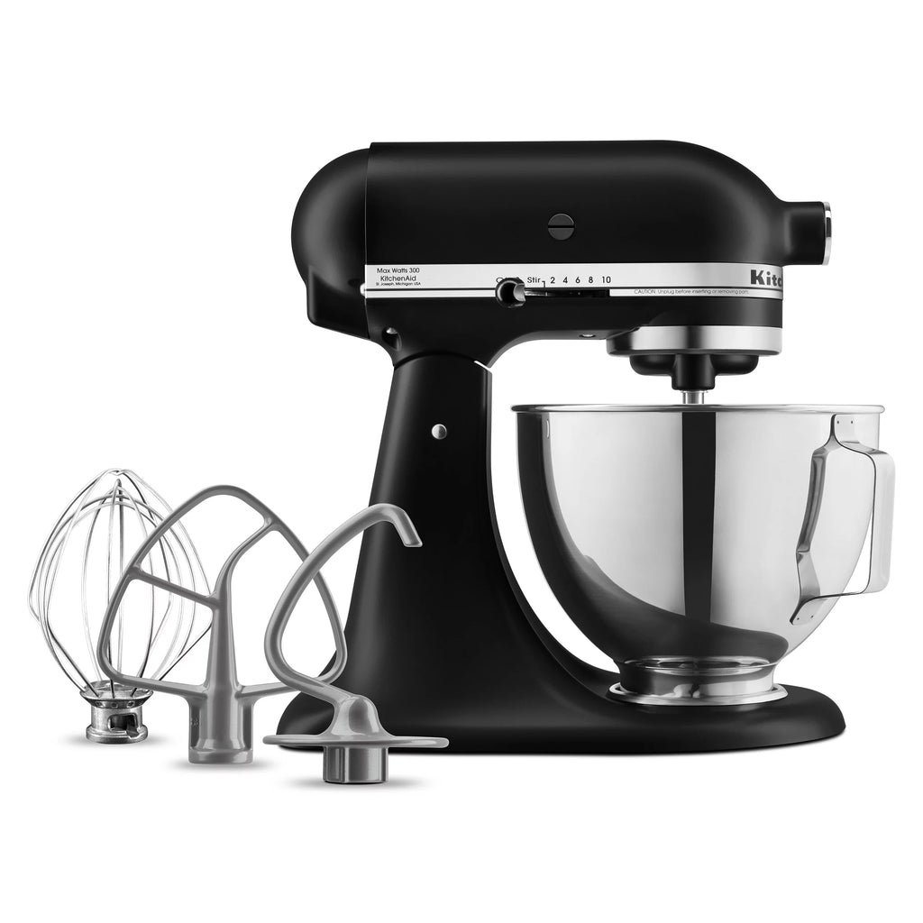 Black Matte 4.5 Quart Tilt-Head Stand Mixer V510