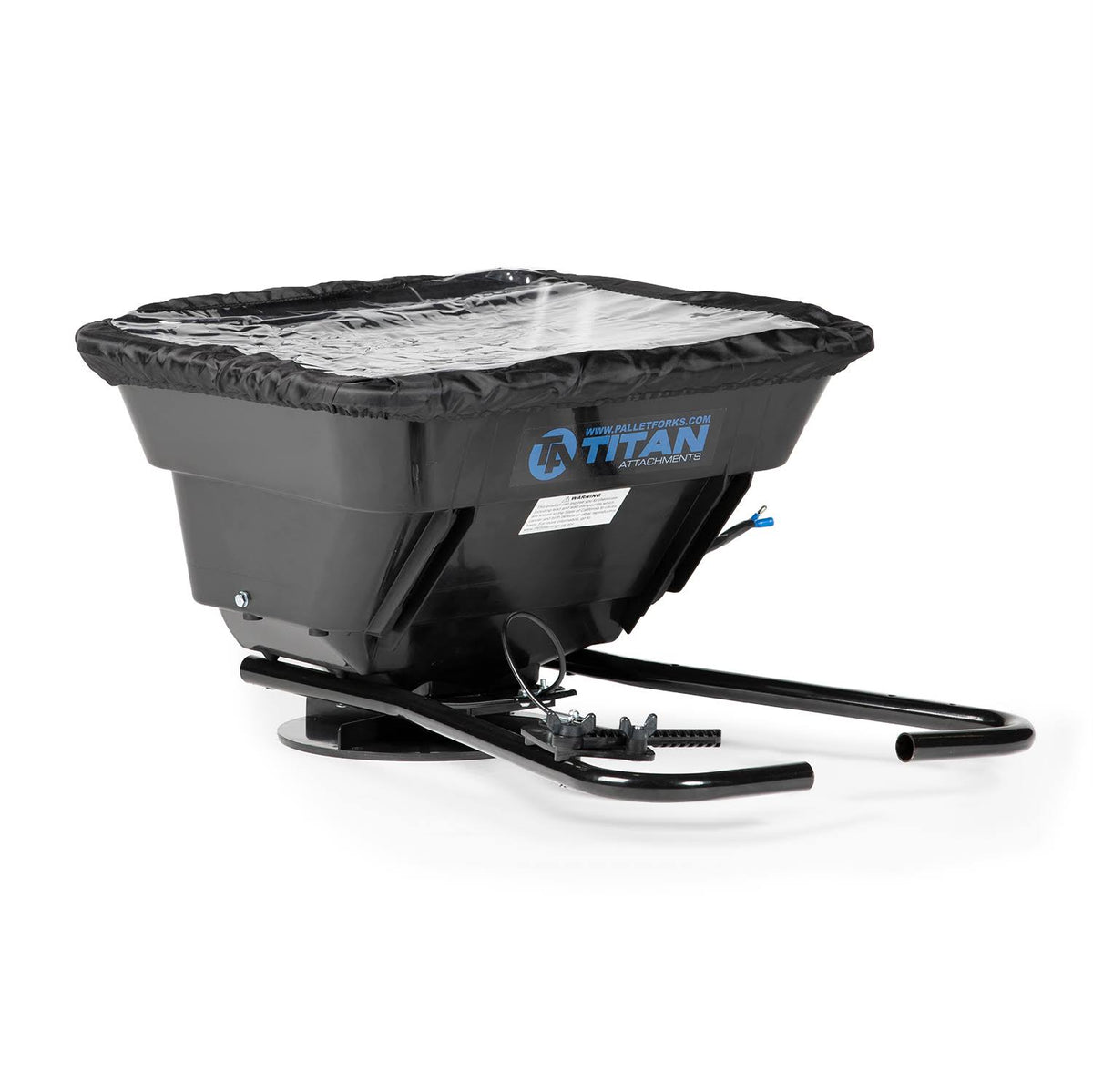 80 lb Capacity Broadcast Spreader with Rain Cover H386635