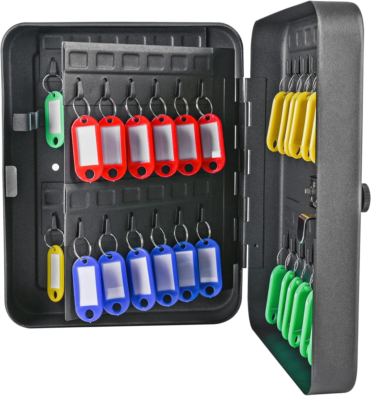 Wall Mount Combination Lock Key Box with 48 Hooks K870416