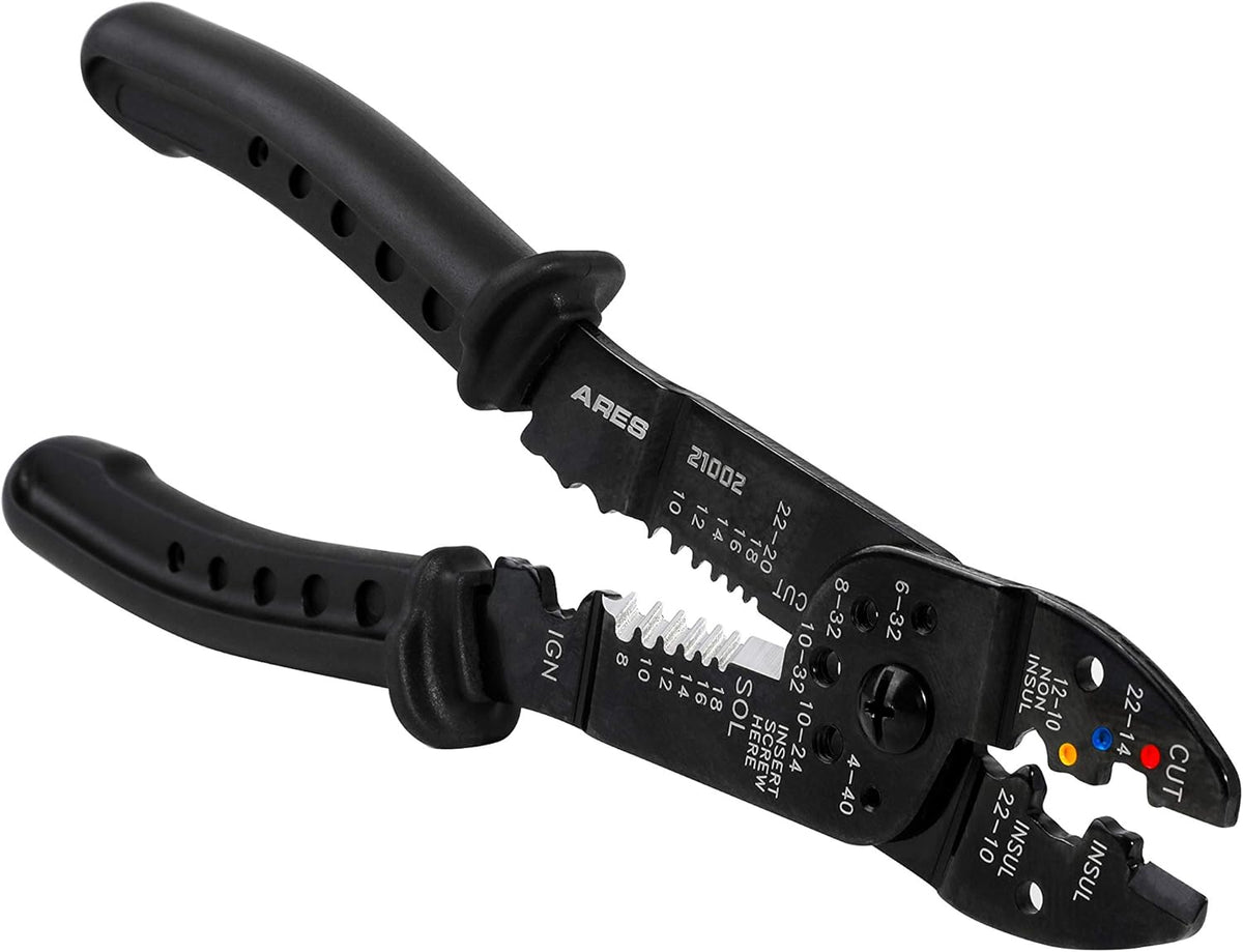9-inch Wire Stripper Crimper and Cutter Electrical Multi-Tool A490