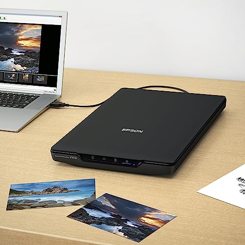 Black Flatbed Scanner 4800 dpi Optical Resolution U25695