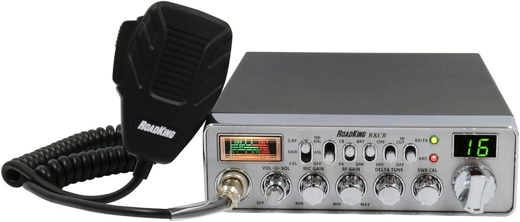 40 Channel CB Radio with Digital Display and SWR Meter F65911
