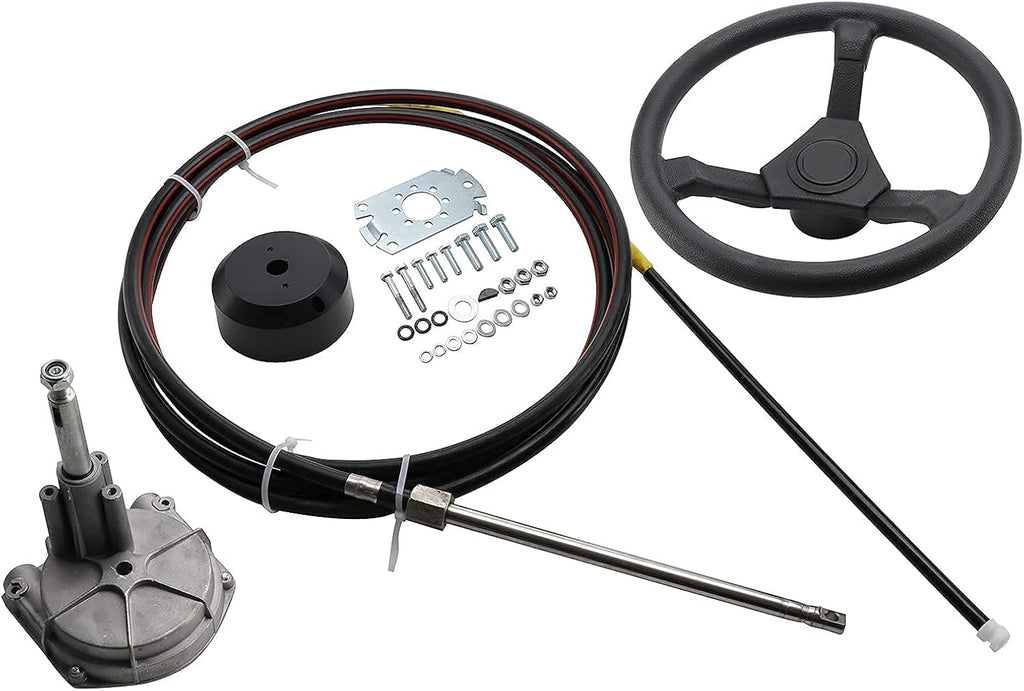13' Boat Steering Cable with 13 Wheel I8716