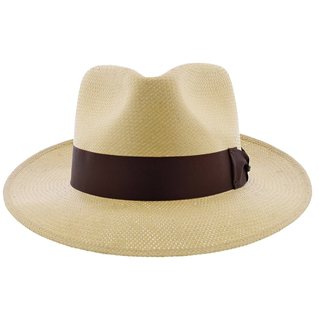 Natural Straw Fedora Hat K741