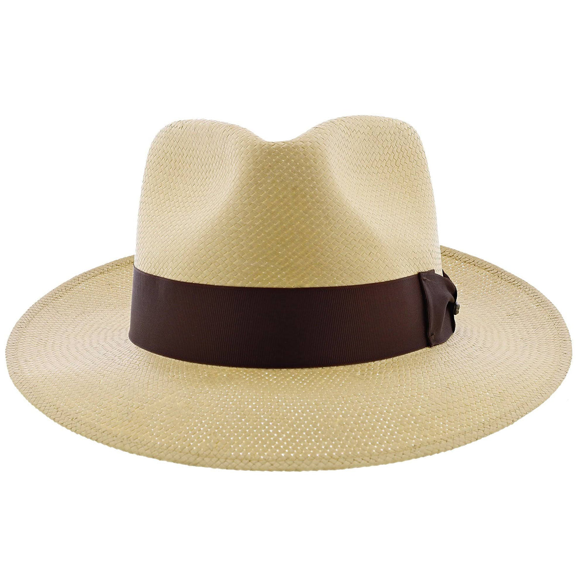 Natural Straw Fedora Hat K741