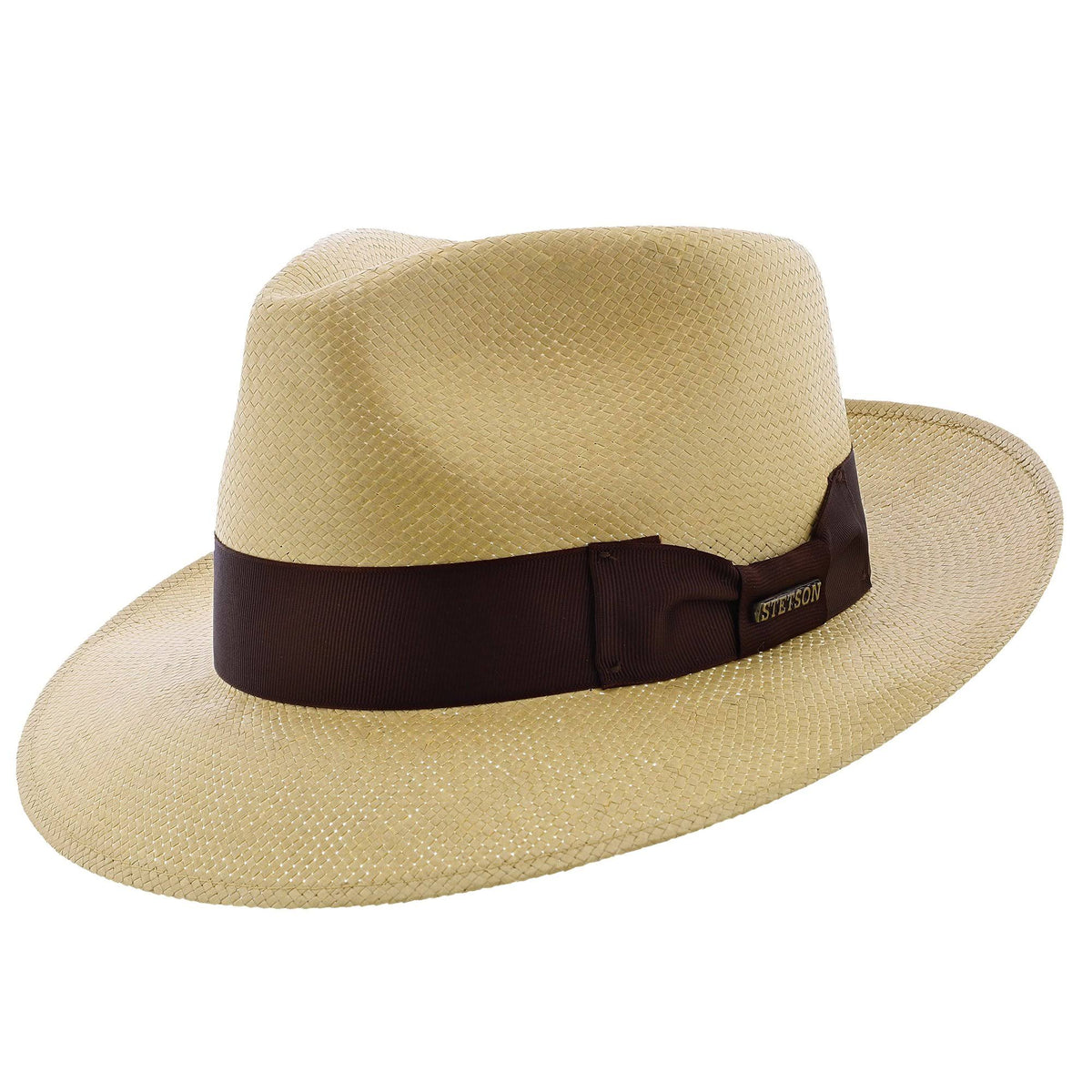 Natural Straw Fedora Hat K741