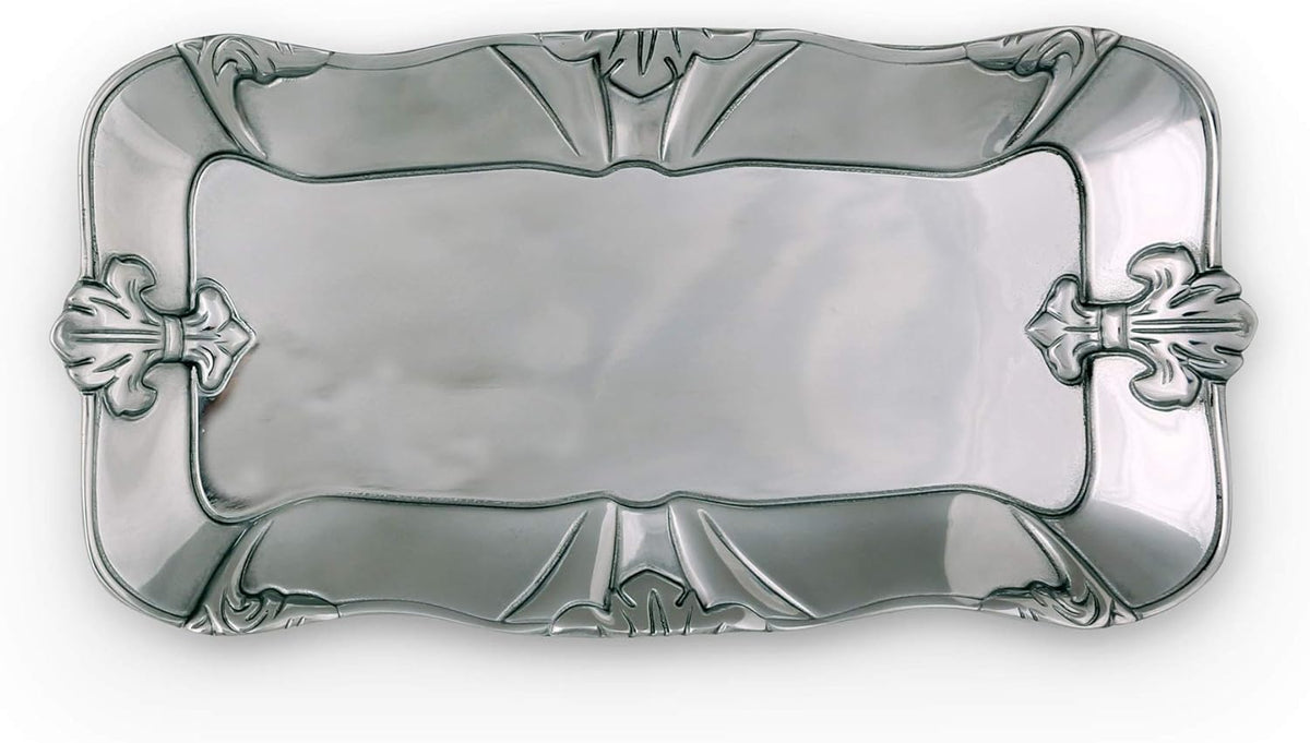 Aluminum Fleur-De-Lis Pattern 6 inch x 12 inch J13921