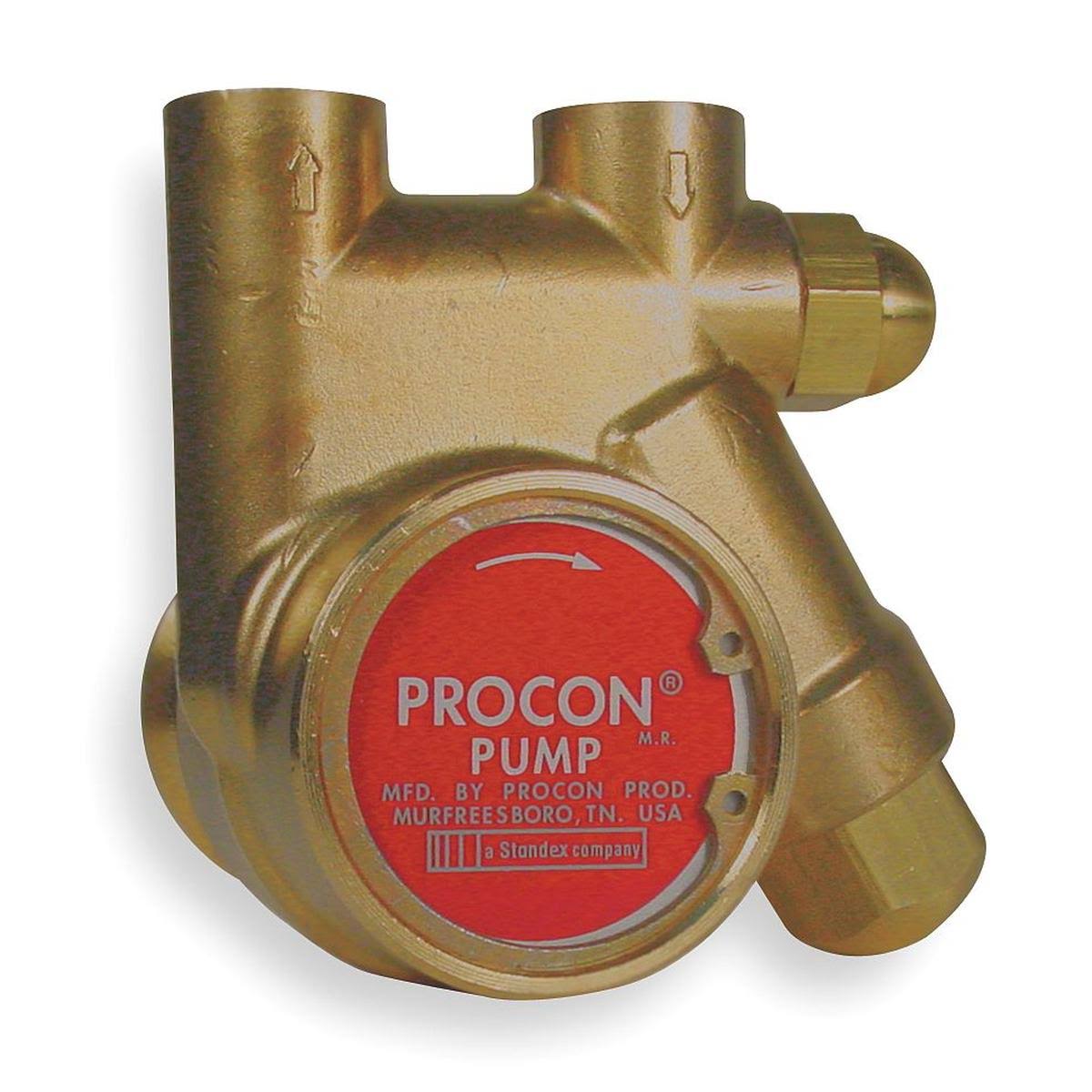 Brass Stainless Steel Rotary Vane Pump Head J2977