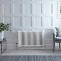White Cast Iron Style Column Radiator P789145