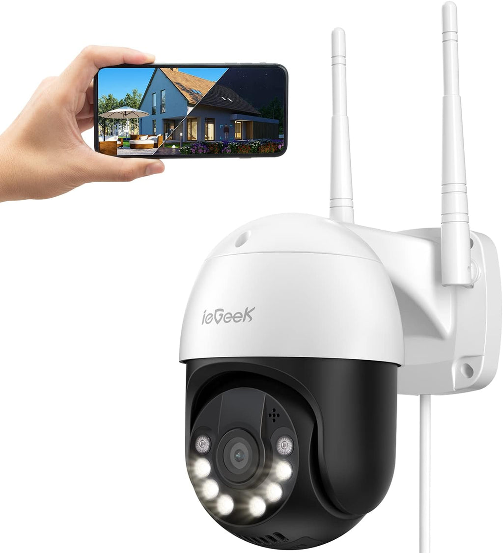 1080P HD Full Color Night Vision Wireless WiFi Security Camera W416